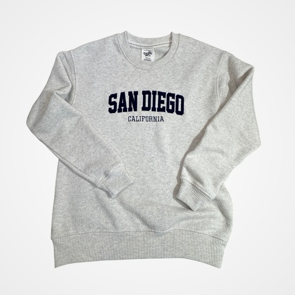 Pacific & Co Tops - Pacific & Co San Diego California Graphic Sweatshirt Heather Grey Medium